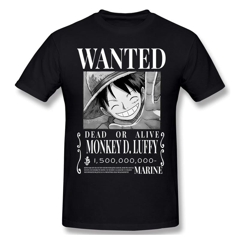 Foto de producto Camiseta estampada con Luffy de One Piece