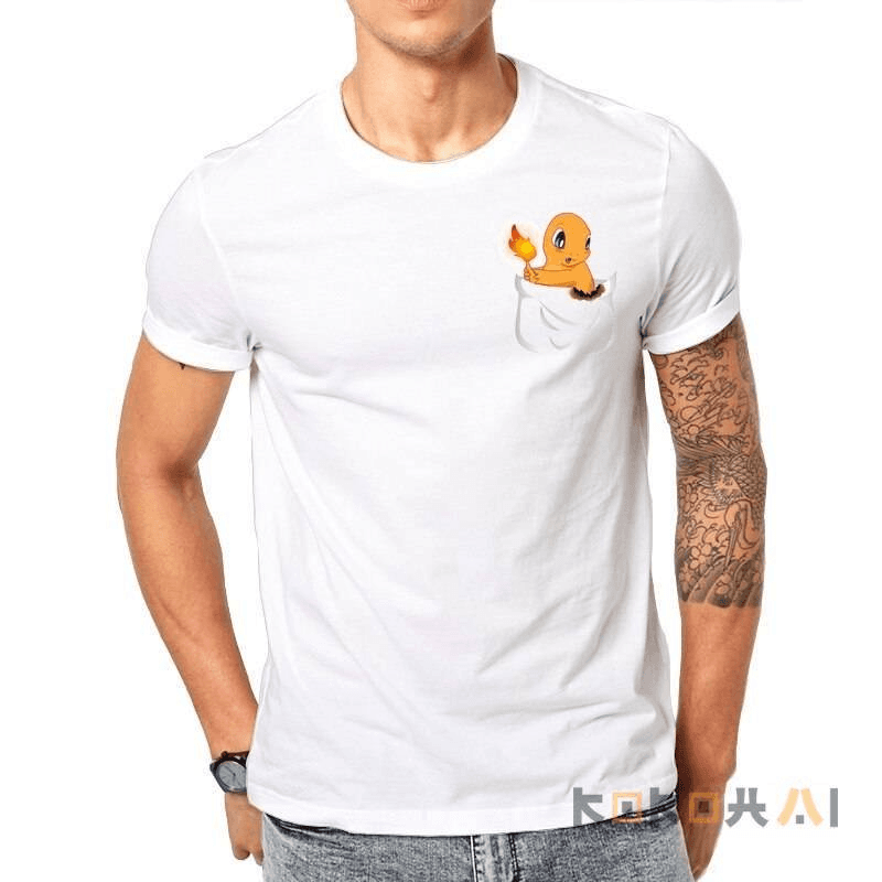 Foto de producto Camiseta de Charmander de Pokemón