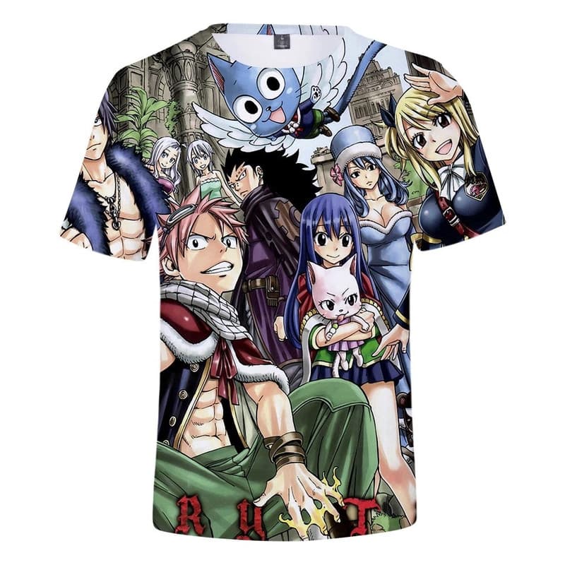 Foto de Camiseta 3D de Fairy Tail