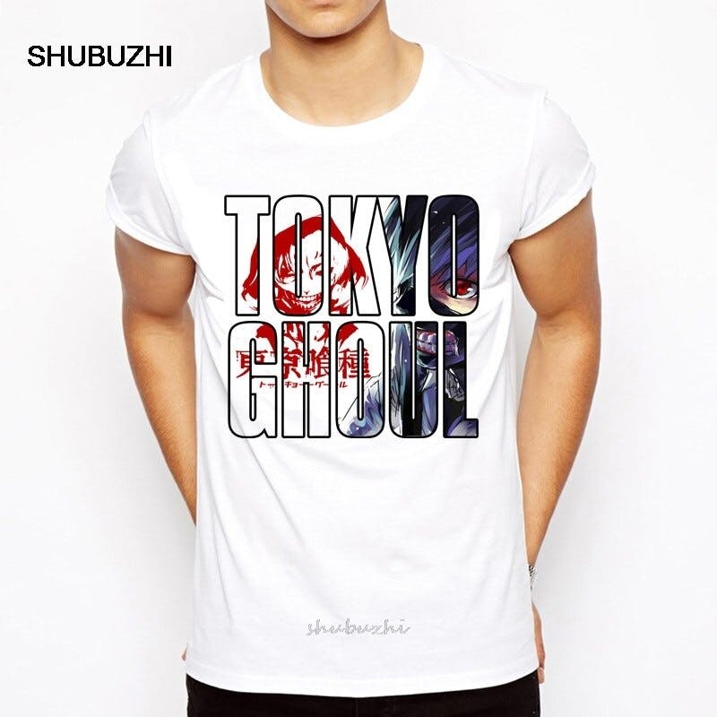 Foto de producto Camisetas manga corta básicas de Tokyo ghoul.