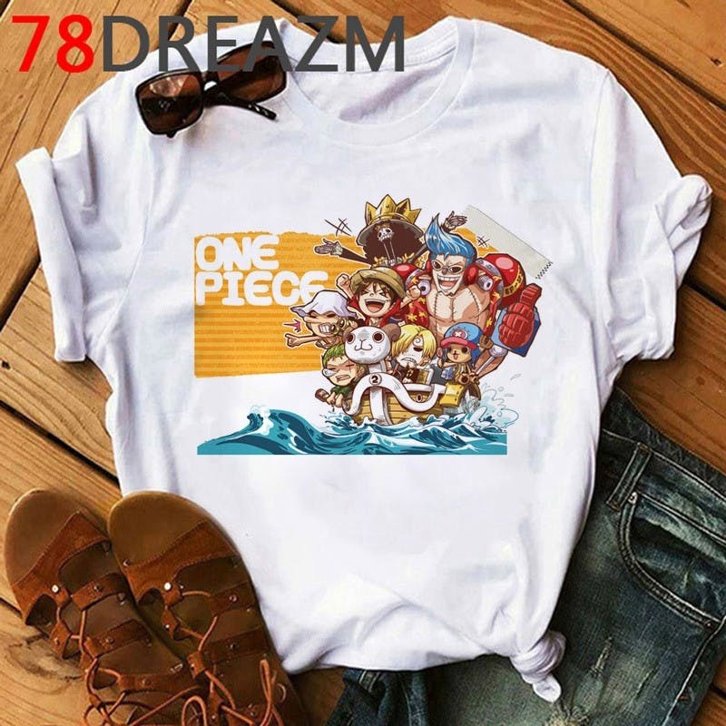 Foto de producto Camiseta de Los Piratas del Sombrero de Paja de One Piece.