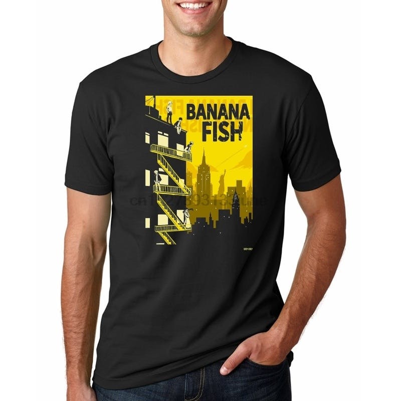 Foto de producto Camiseta con estampado de Banana Fish