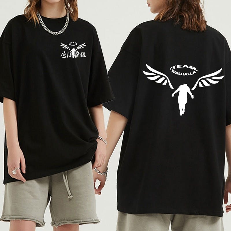 Foto de producto Camiseta estampada con logotipo de Tokyo Revengers