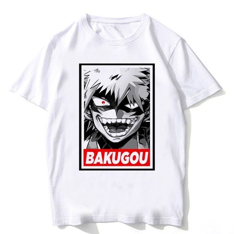 Foto de producto Camiseta bakugou de Boku No Hero