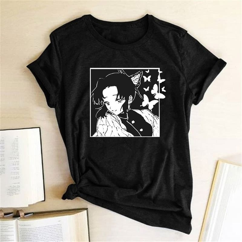 Foto de Camiseta de Kocho Shinobu de Kimetsu no Yaiba