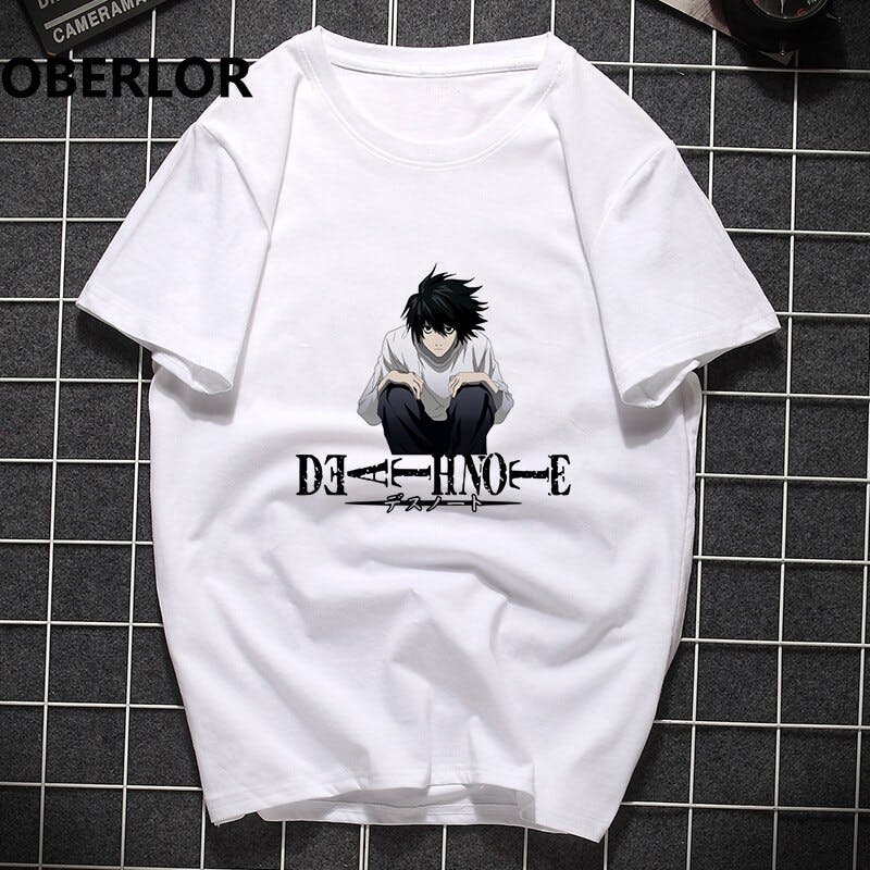Foto de Camiseta basica unisex en talla L de Death Note