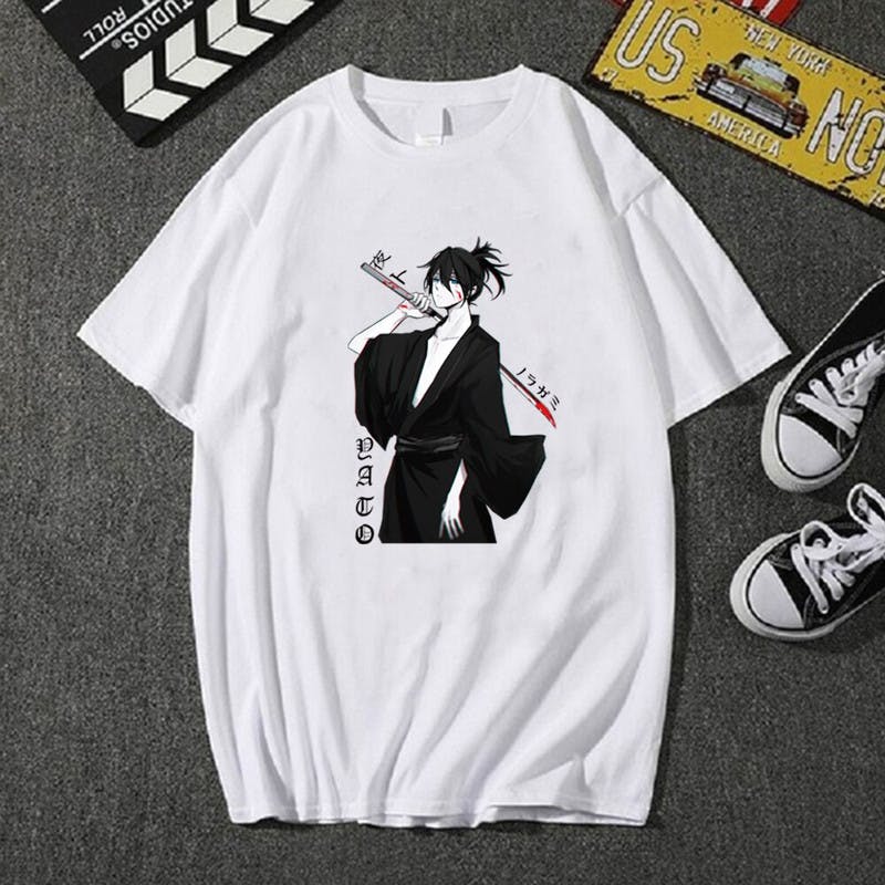 Foto de Camiseta estampada de Yato oscuro de Noragami