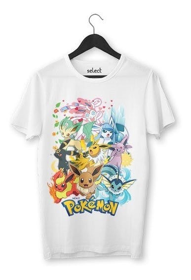 Foto de Camiseta de personajes de Pokemón